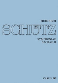 Abbildung von: Heinrich Schütz: Symphoniae sacrae II - Carus-Verlag