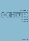 Cover: Heinrich Sch&uuml;tz: Cantiones sacrae - Carus-Verlag