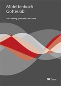 Cover: Motettenbuch Gotteslob (Paket: Chorleiterband und CD) - Carus-Verlag