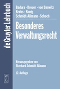 Cover: Besonderes Verwaltungsrecht - De Gruyter
