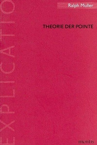 Enlarge image Cover: Theorie der Pointe - Brill Deutschland