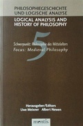 Cover: Schwerpunkt: Philosophie des Mittelalters / Medieval Philosophy - Brill Deutschland