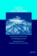 Cover: Geist und Moral - Brill Deutschland