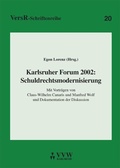 Cover: Karlsruher Forum 2002 - Schuldrechtsmodernisierung - VVW Verlag Versicherungswirtschaft