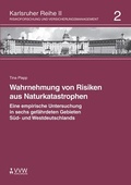 Cover: Wahrnehmung von Risiken aus Naturkatastrophen - VVW Verlag Versicherungswirtschaft