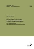 Cover: Der Versicherungsvertreter und sein Ausgleichsanspruch - VVW Verlag Versicherungswirtschaft
