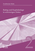 Cover: Rating und Kapitalanlage in schwierigen Zeiten - VVW Verlag Versicherungswirtschaft