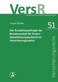 Cover: Der Sonderbeauftragte der Bundesanstalt f&uuml;r Finanzdienstleistungsaufsicht im Versicherungssektor - VVW Verlag Versicherungswirtschaft