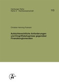 Cover: Aufsichtsrechtliche Anforderungen und Eingriffsbefugnisse gegen&uuml;ber Finanzkonglomeraten - VVW Verlag Versicherungswirtschaft