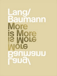 Enlarge image Cover: LANG / BAUMANN - Die Gestalten Verlag