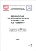 Cover: Terminologie zur Beschreibung von Kohlenstoff als Feststoff - Kassel University Press
