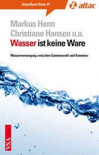 Abbildung von: Wasser ist keine Ware - VSA