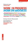 Cover: WORK IN PROGRESS. WORK ON PROGRESS. - VSA