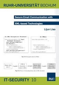 Abbildung von: Secure Email Communication with XML-based Technologies - Bochumer Universitätsverlag Westdeutscher Universitätsverlag