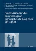 Cover: Grundwissen f&uuml;r die berufsbezogene Eignungsbeurteilung nach DIN 33430 - Pabst Science Publishers