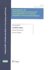 Abbildung von: Determinanten der Selbstwirksamkeitserwartung und Kontrollattribution bei chronisch obstruktiven Atemwegserkrankungen - Pabst Science Publishers