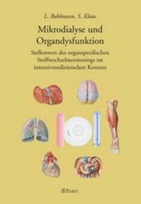 Bild: Mikrodialyse und Organdysfunktion - Pabst Science Publishers