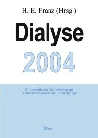Abbildung von: Dialyse 2004 - Pabst Science Publishers
