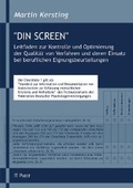Cover: "DIN Screen" - Pabst Science Publishers