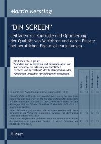 Enlarge image Cover: "DIN Screen" - Pabst Science Publishers