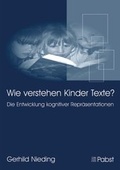 Cover: Wie verstehen Kinder Texte? - Pabst Science Publishers