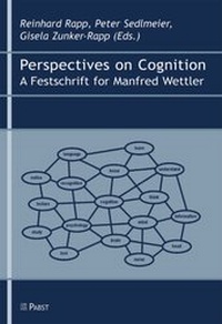 Enlarge image Cover: Perspectives on Cognition - Pabst Science Publishers