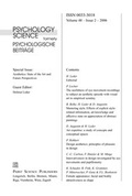 Cover: Aesthetics: State of the Art and Future Perspectives - Pabst Science Publishers