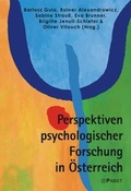 Cover: Perspektiven psychologischer Forschung in &Ouml;sterreich - Pabst Science Publishers