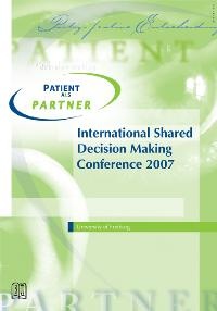 Enlarge image Cover: International Shared Decision Making Conference 2007 - Pabst Science Publishers
