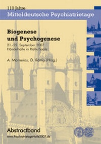 Enlarge image Cover: Biogenese und Psychogenese - Pabst Science Publishers