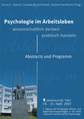 Cover: Psychologie im Arbeitsleben: Wissenschaftlich denken - praktisch handeln - Pabst Science Publishers