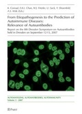 Cover: From Etiopathogenesis to the Prediction of Autoimmune Diseases: Relevance of Autoantibodies - Pabst Science Publishers