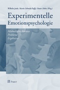 Cover: Experimentelle Emotionspsychologie - Pabst Science Publishers