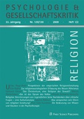 Cover: Religion - Pabst Science Publishers