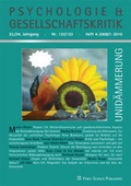 Cover: Unid&auml;mmerung - Pabst Science Publishers