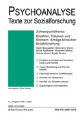 Cover: Erz&auml;hlen, Tr&auml;umen und Erinnern. Ertr&auml;ge klinischer Erz&auml;hlforschung - Pabst Science Publishers