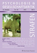 Cover: Strafen - Pabst Science Publishers
