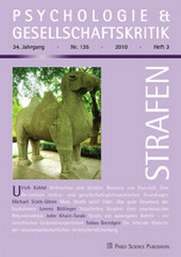 Enlarge image Cover: Strafen - Pabst Science Publishers