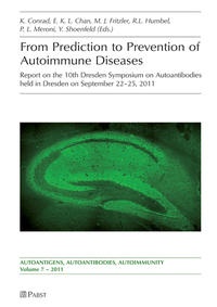 Enlarge image Cover: From Prediction to Prevention of Autoimmune Diseases - Pabst Science Publishers
