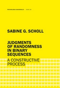 Abbildung von: Judgments of randomness in binary sequences - Pabst Science Publishers