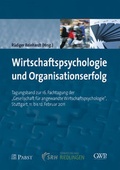 Cover: Wirtschaftspsychologie und Organisationserfolg - Pabst Science Publishers