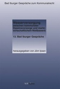 Abbildung von: Wasserversorgung zwischen kommunaler Daseinsvorsorge und marktwirtschaftlichem Wettbewerb - V&R unipress