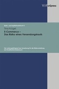 Cover: E-Commerce - Das Risiko eines Versendungskaufs - V&R unipress