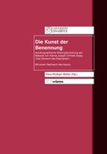 Cover: Die Kunst der Benennung - V&R unipress