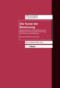 Abbildung von: Die Kunst der Benennung - V&R unipress