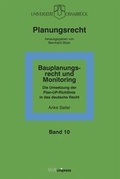 Cover: Bauplanungsrecht und Monitoring - V&R unipress