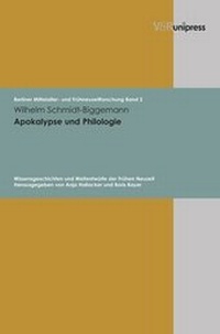 Abbildung von: Apokalypse und Philologie - V&R unipress