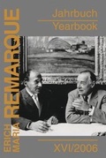 Cover: Erich Maria Remarque Jahrbuch XVI/2006 - V&R unipress