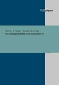 Cover: Psychologiedidaktik und Evaluation VI - V&R unipress
