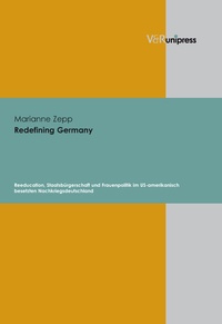 Enlarge image Cover: Redefining Germany - V&R unipress